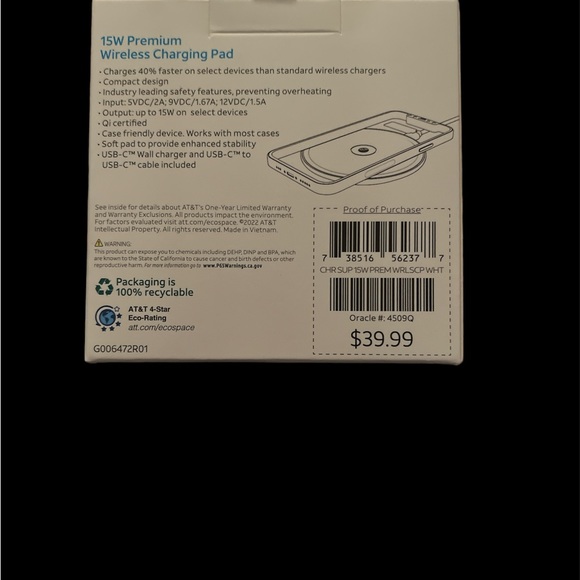 AT&T Premium Charging Pad - Picture 2 of 4